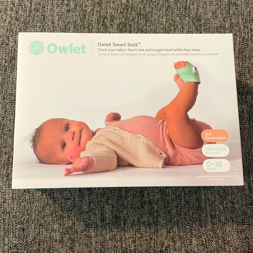 Baby Owlet Smart Sock Gen 3